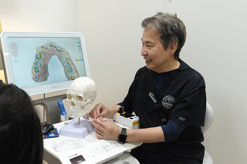 経験豊富な院長による一貫サポート体制